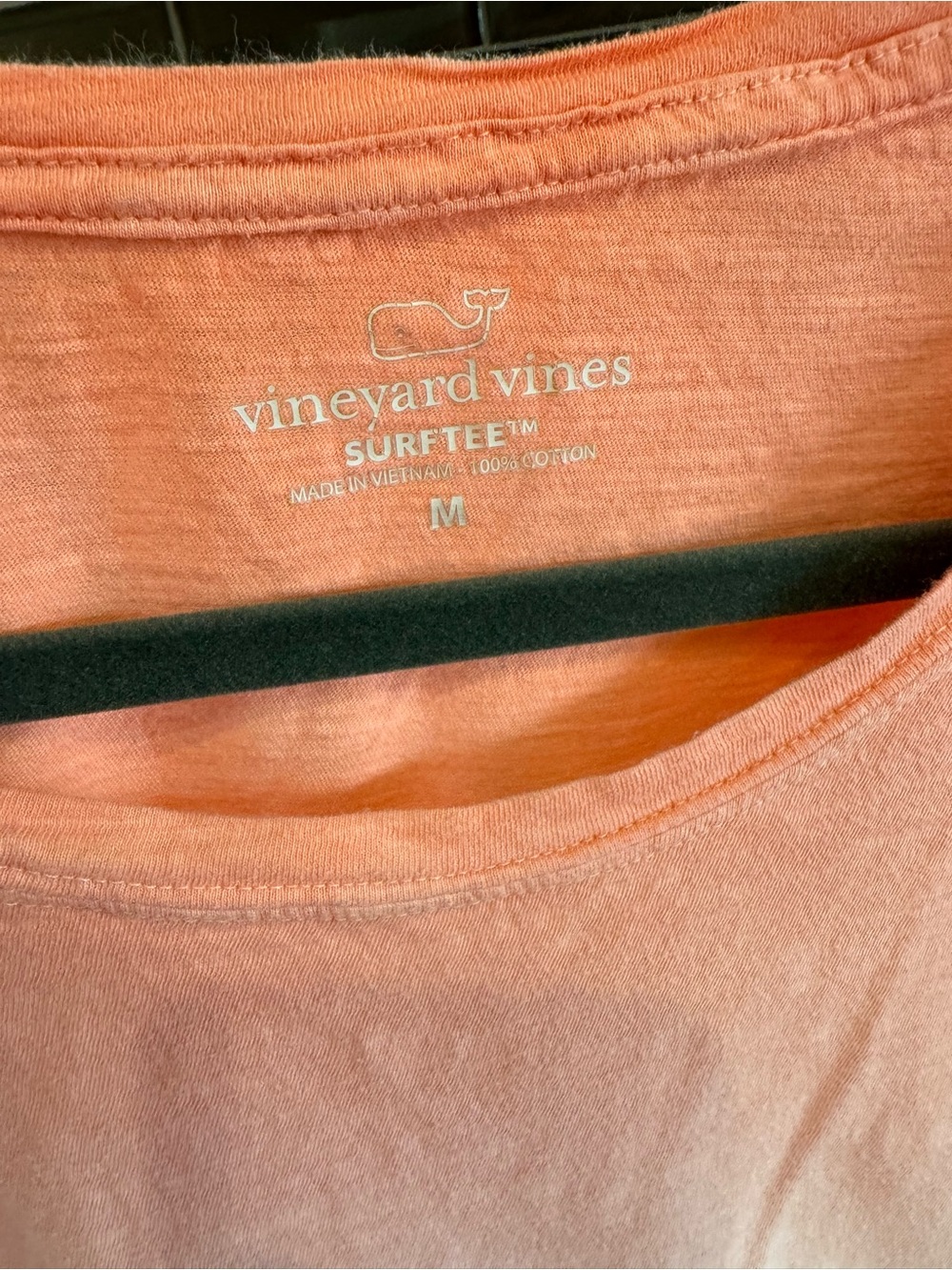 Vineyard Vines Women’s Short Sleeve Surf Tee in Coral